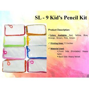 SL 9 Sublimation Pencil Pouch*