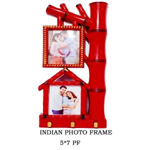 INDIAN PHOTO FRAME(RANGOLI) *12