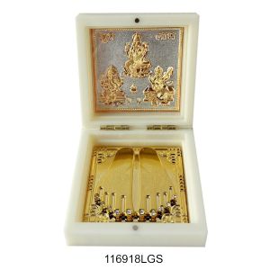 Kb GOLD  mini pooja box LGS