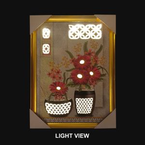 As 35 FLOWER 12*18  Laser  Light