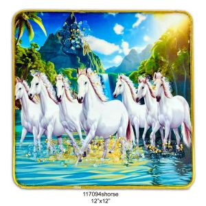 Taksha S Horse12*12 Crystal  w/f