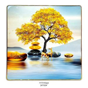Taksha 24*24  square  Scenery Crystal