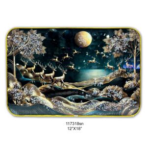 As 77 Scenery 12*18 Crystal Bubble sn