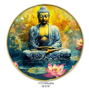 As 78 R Budha 16*16 Crystal Bubble