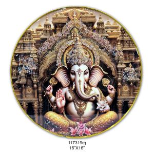 As 78 R Ganesh 16*16 Crystal Bubble