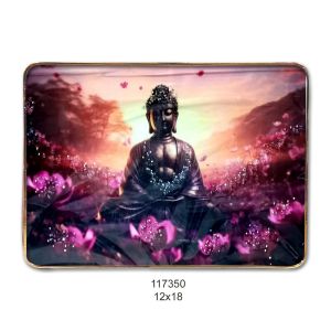 Feeling 12x18 Crystal Frame BUDDHA