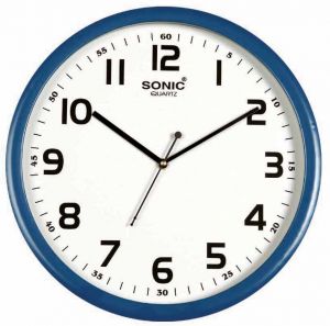 NATRAJ Wall Clock 222 Blue Ring AM