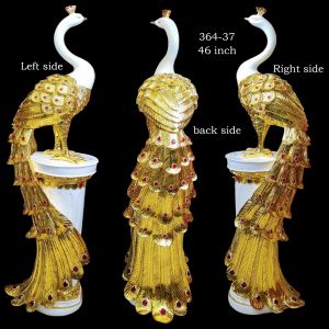 364-37 PEACOCK PILLOR * 364-37