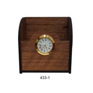 TABLE CLOCK PEN STAND NO-1