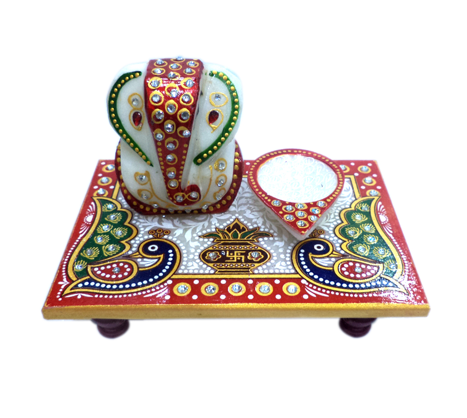 Marble DIYA PATTA GANESH445049